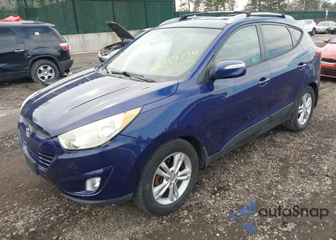 2013 Hyundai Tucson Gls from USA, damaged, VIN KM8JUCAC1DU590500